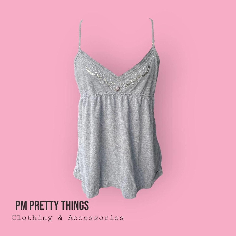 Aeropostale y2k grey babydoll